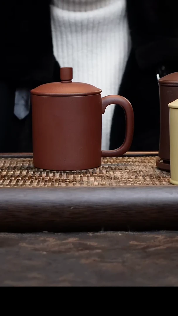 【闪购商品】紫砂茶杯底槽清直筒