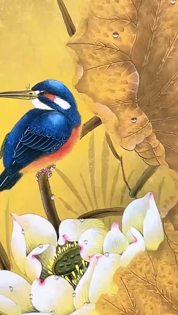 【闪购商品】绘画荆贵家-2.7平尺-花鸟