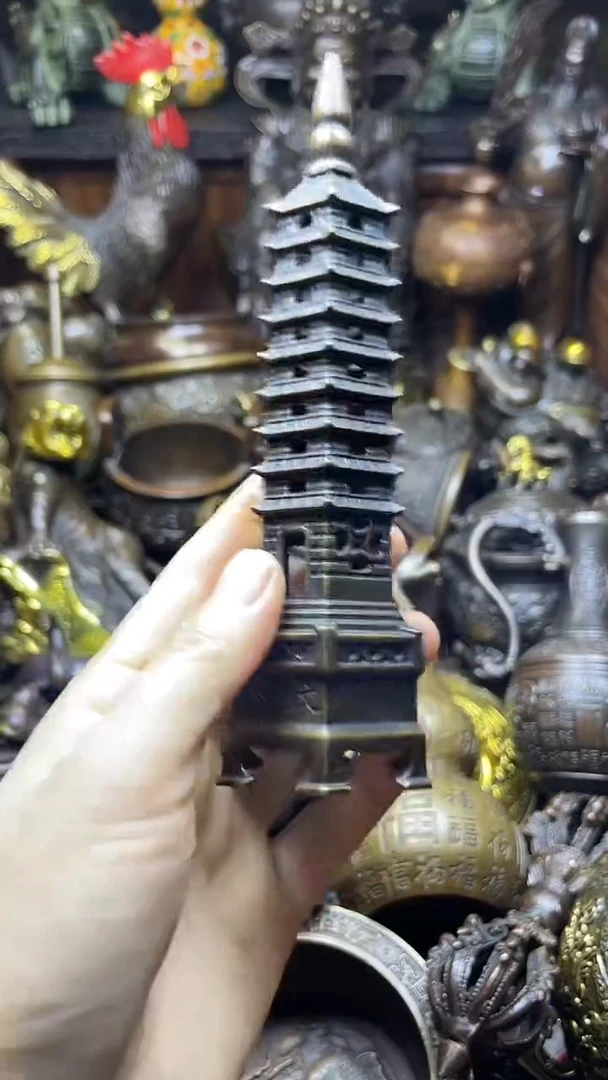 闪购链接，点击下单，有运费险，铜摆件