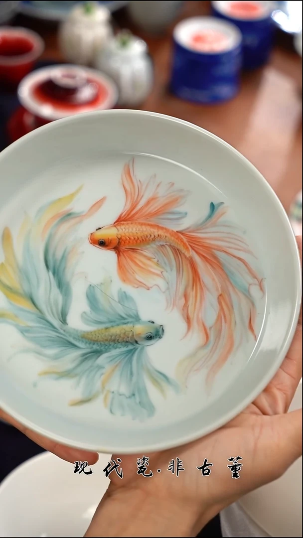 （售后需完整开箱视频）听墨双鱼壶承@@