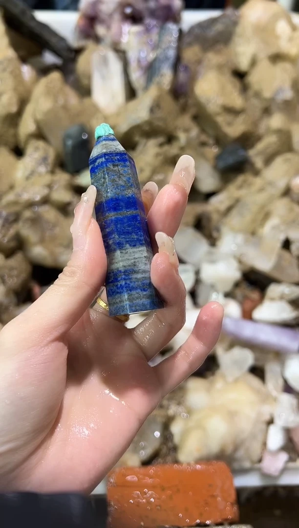 未镶嵌大型摆件(非配饰)水晶青金柱子686