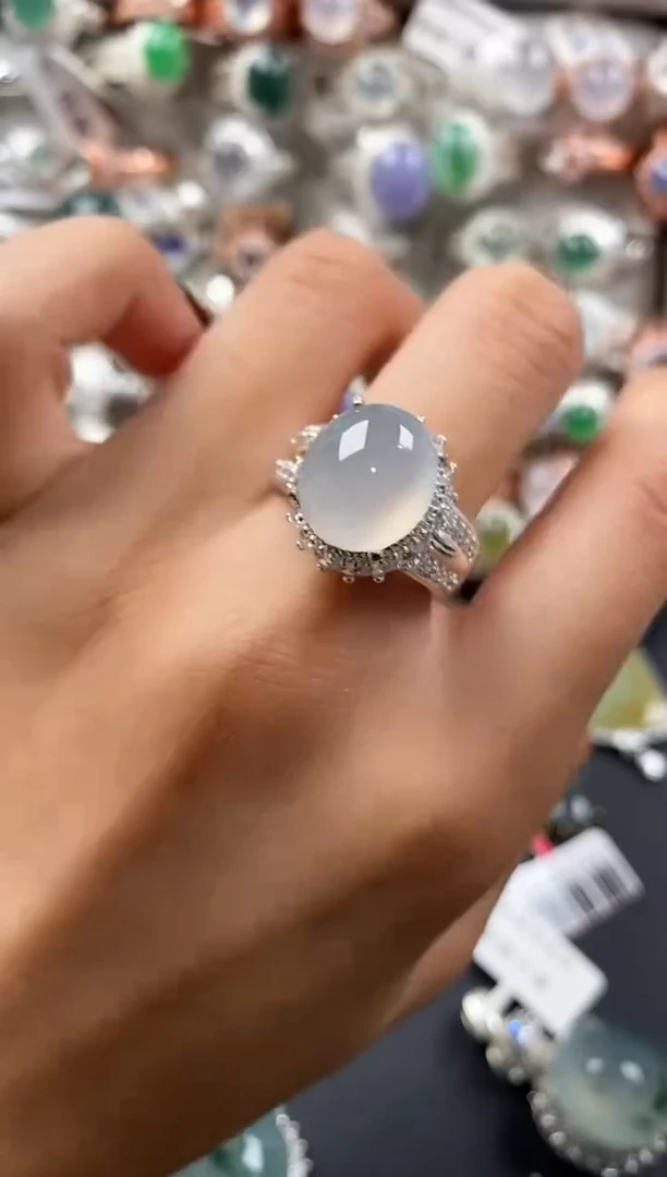 未镶嵌戒指翡翠3333333+2