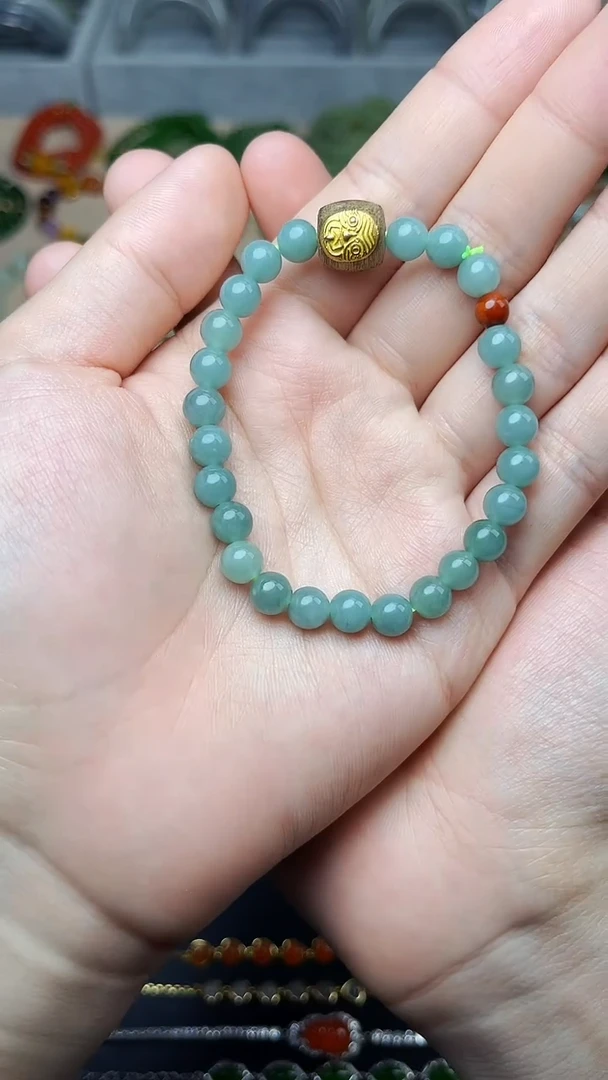 未镶嵌手串翡翠手串06