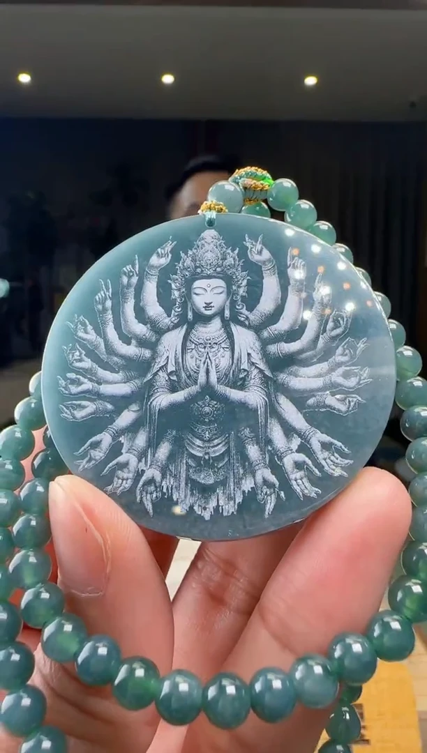 【闪购商品】翡翠吊坠(赠链)未镶嵌多样性发其一XM@@WS50310H04