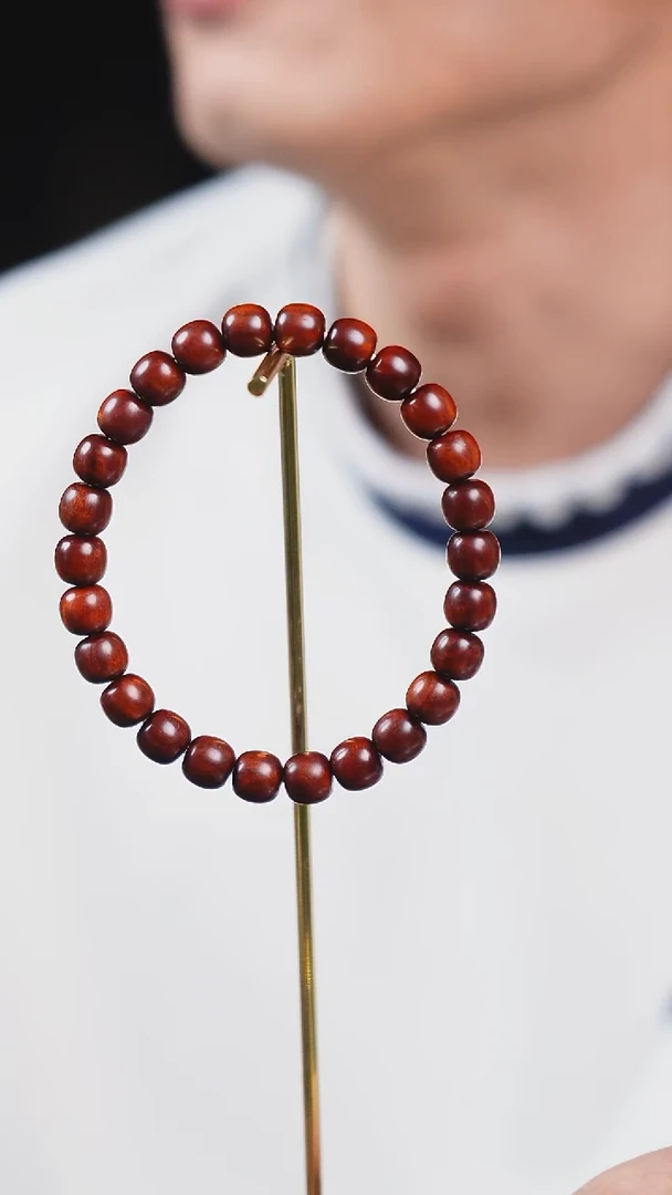 手串/手链小叶紫檀SG013 印度小叶紫檀单圈 微瑕