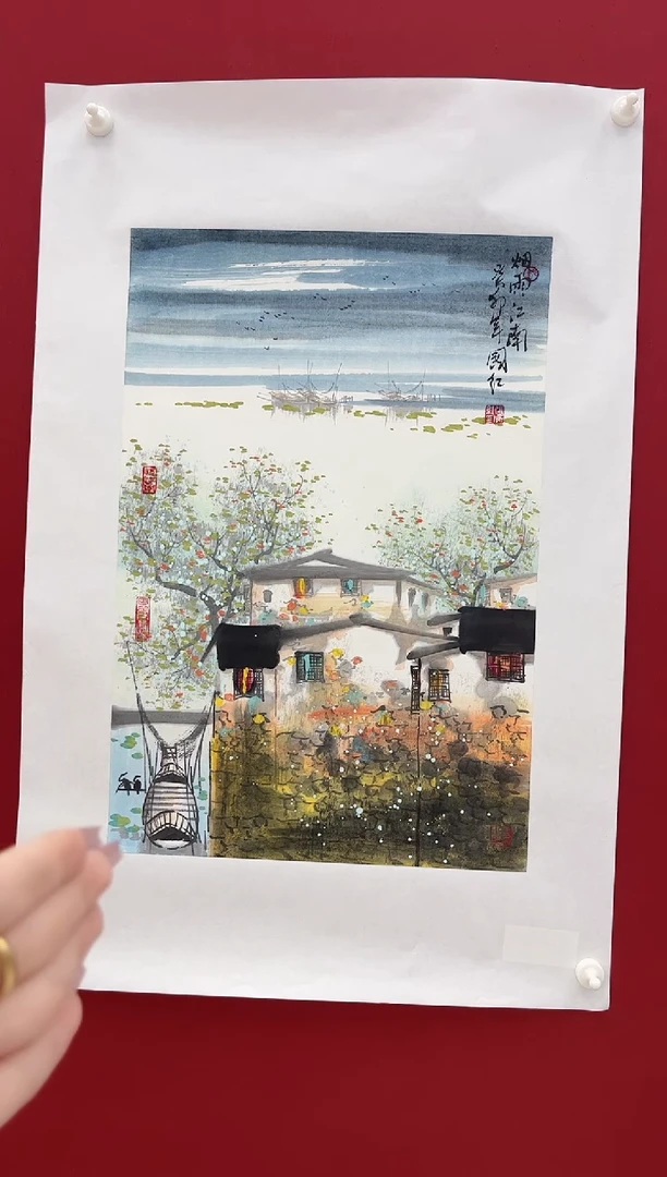 国画张国红老师画作