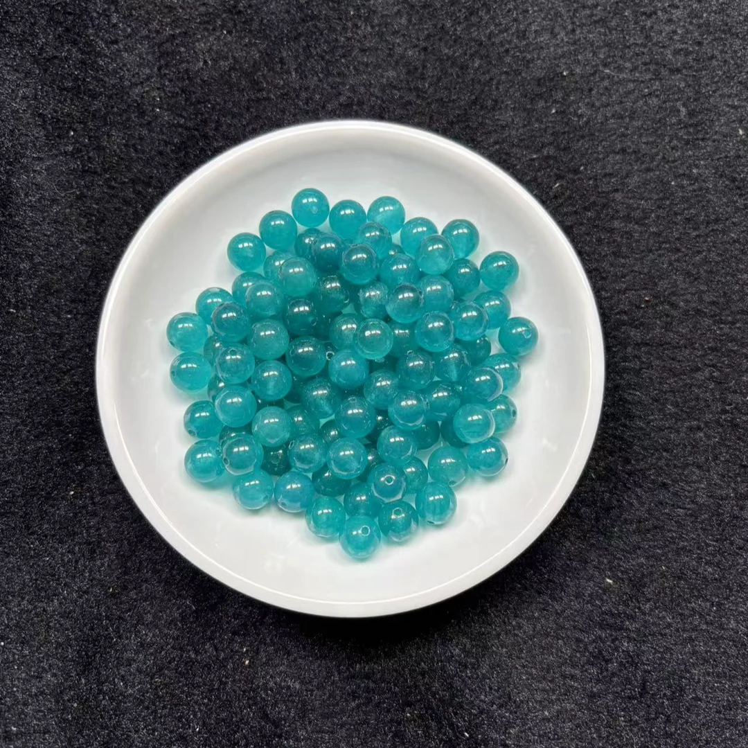 天然散珠 天空蓝8mm （赠弹力绳）
