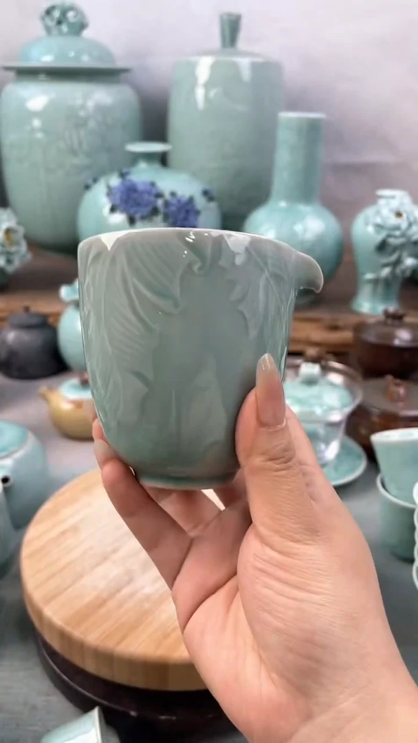 【闪购商品】特价 微瑕 慧仙青瓷