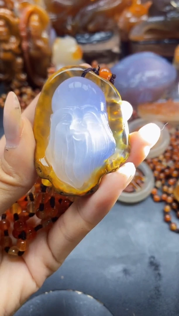 玛瑙/玉髓颈饰未镶嵌ll