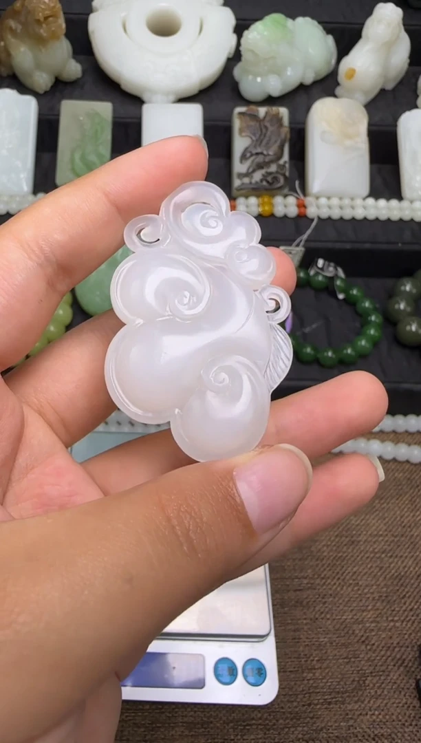 吊坠(不含链)未镶嵌和田玉吊坠