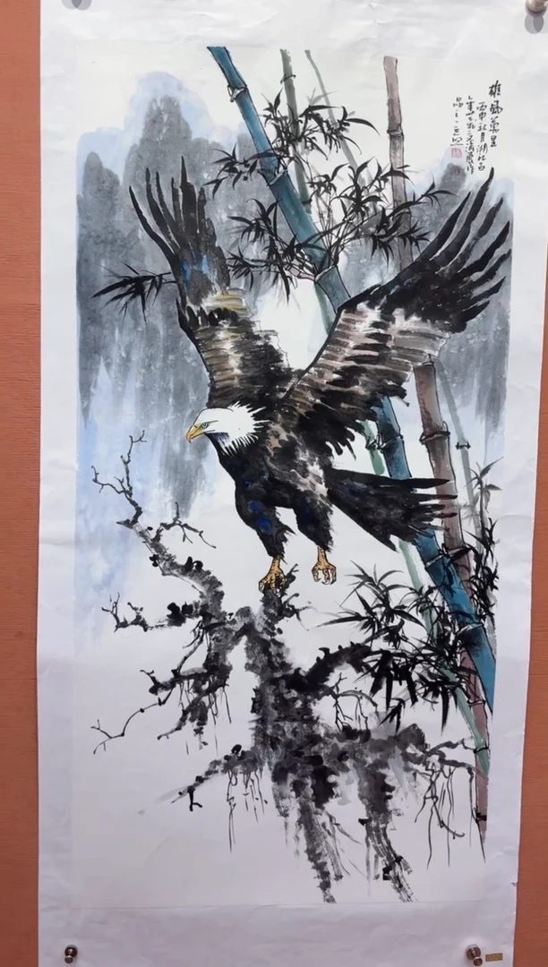 国画师立照老师国画作品