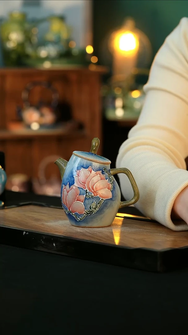 【闪购商品】杯手绘心瓷陶瓷浮力