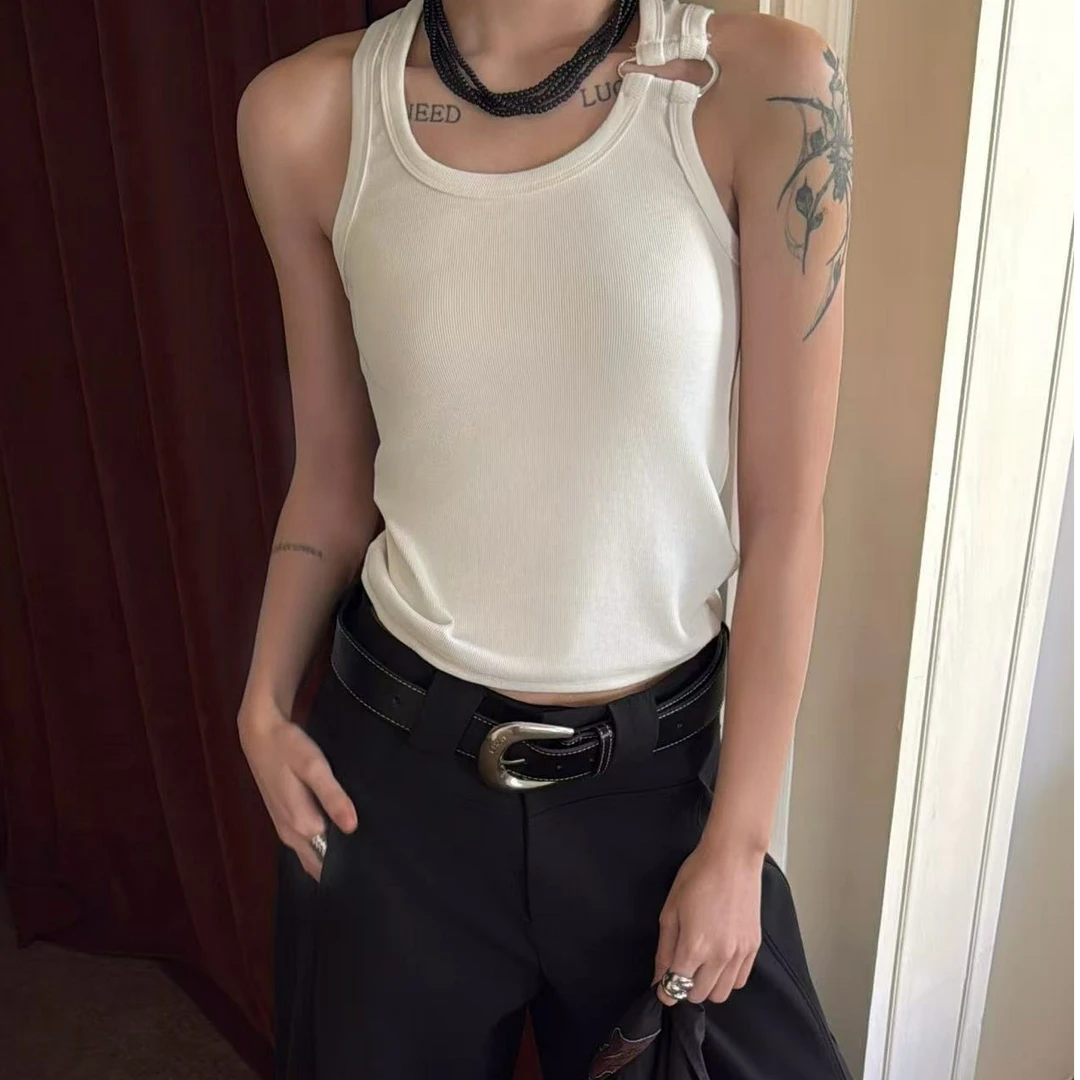 十三行inss-夏季福秒显瘦百搭修身背心#22502