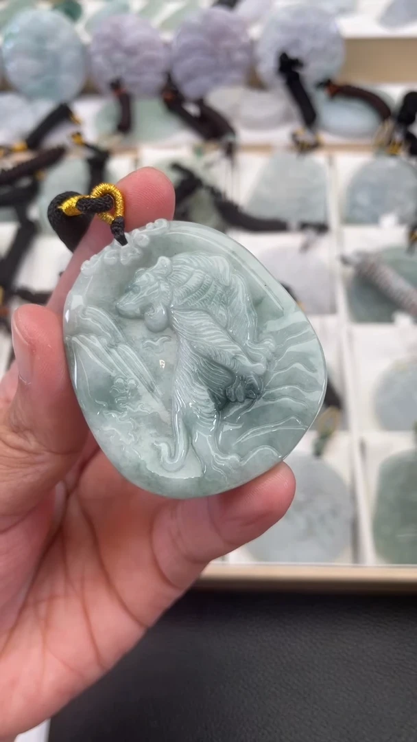 颈饰未镶嵌翡翠天然缅甸翡翠A货514