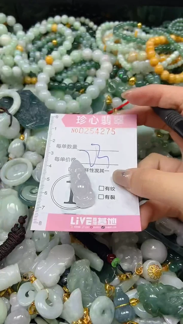 翡翠未镶嵌颈饰闪购0254275