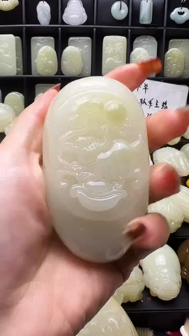 石材奇石，手把件