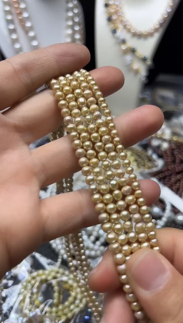 淡水珍珠未镶嵌颈饰多人