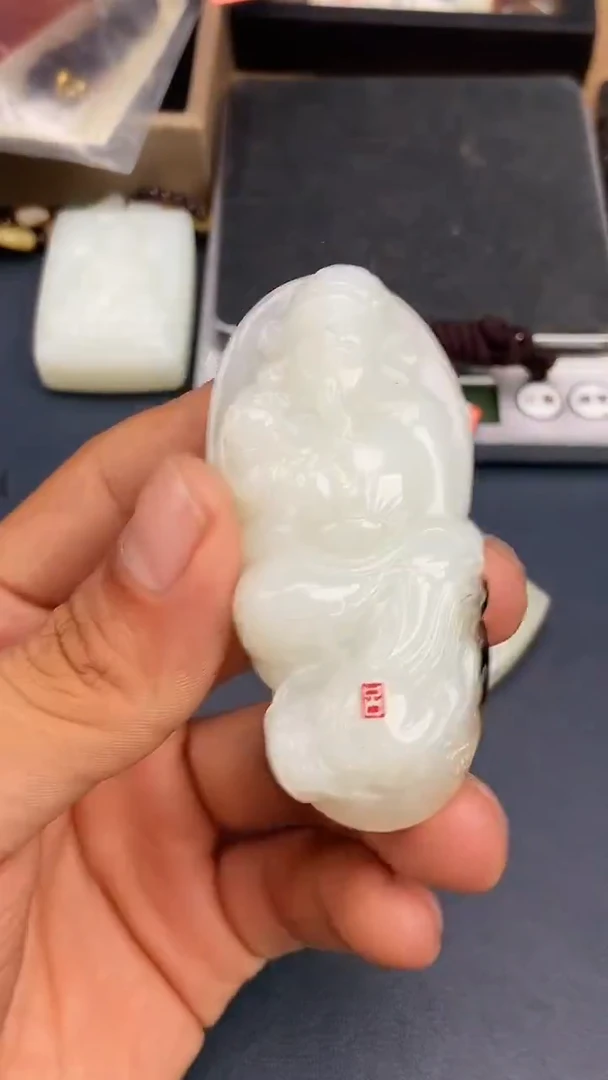颈饰未镶嵌和田玉管*员HX