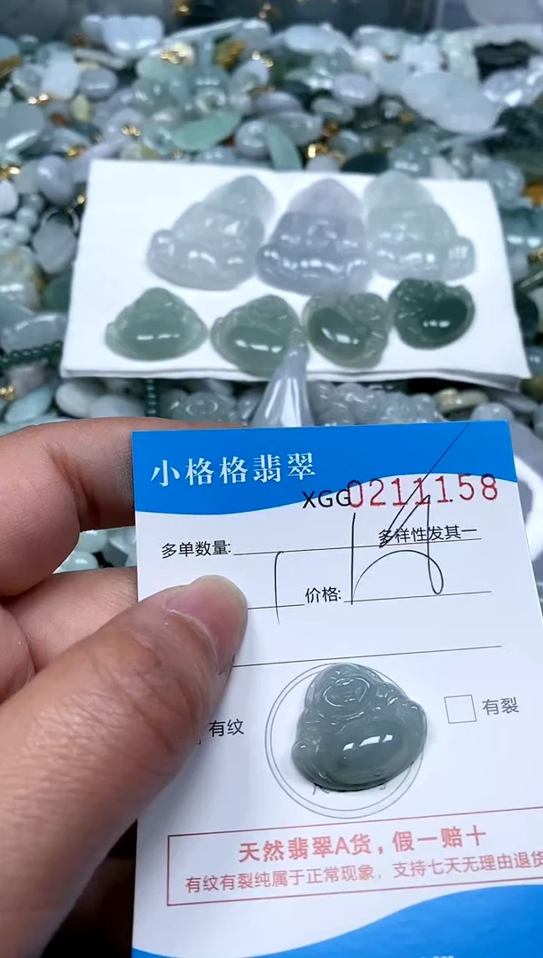 【闪购商品】翡翠颈饰未镶嵌闪购商品0211158