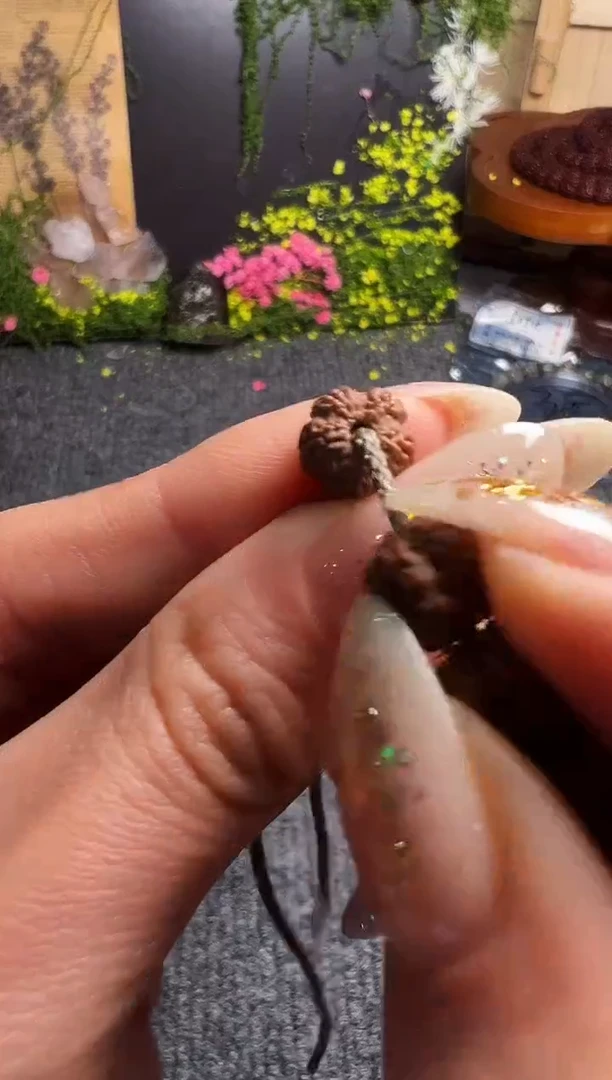 手串金刚菩提原生态梅花长串礼盒发货