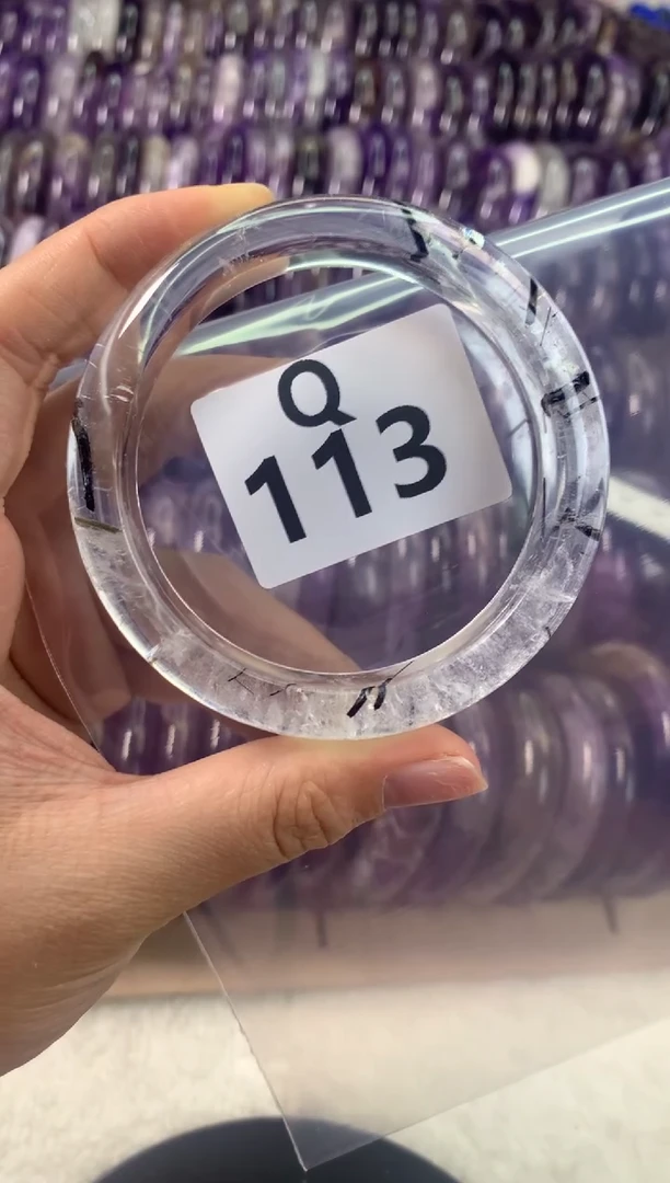 【闪购商品】水晶水晶手镯Q未镶嵌113-57