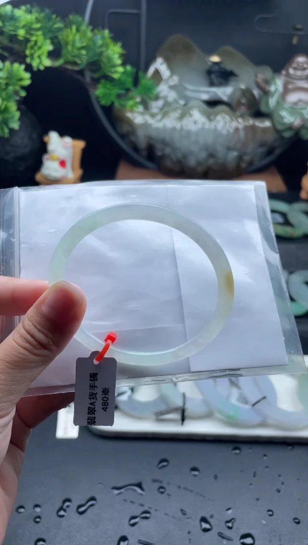 未镶嵌手镯定制翡翠55