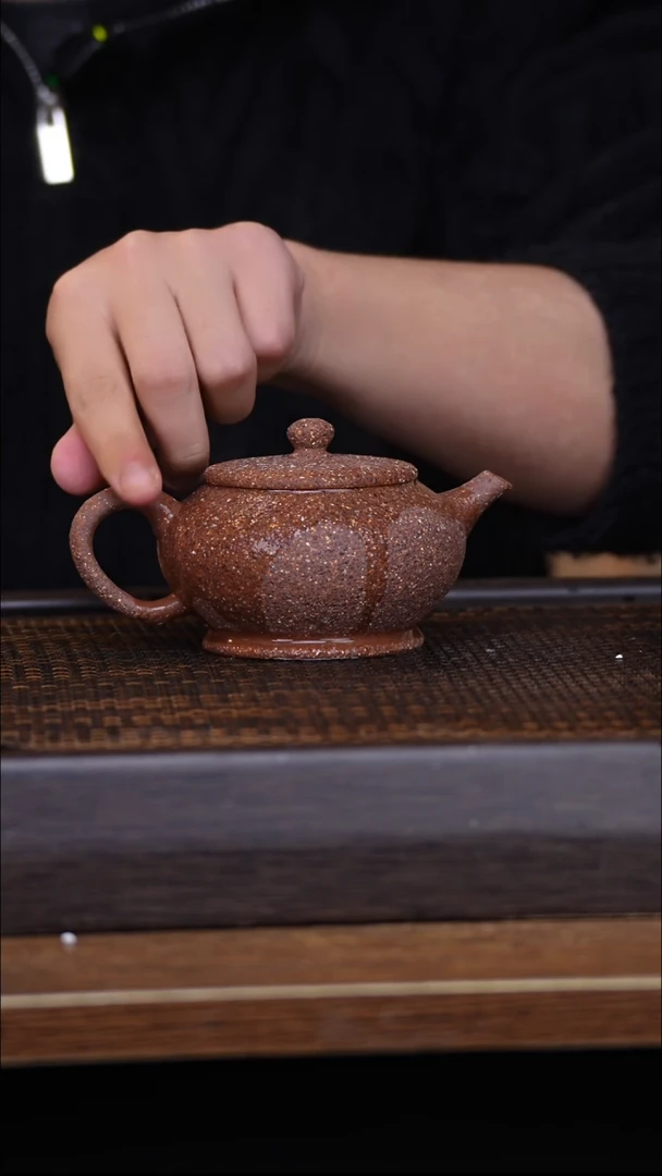 茶壶紫砂宜兴手工原矿紫砂壶001