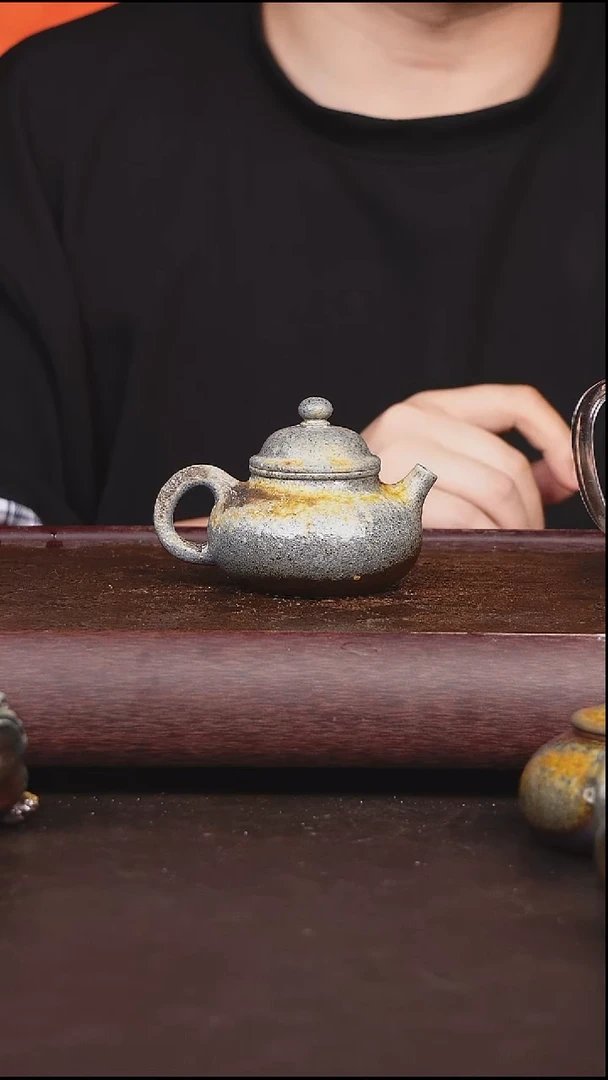 茶壶紫砂柴烧 容天