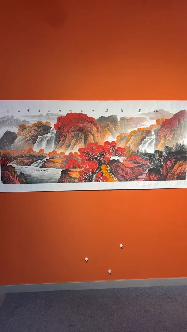 国画王保強老師手绘作品