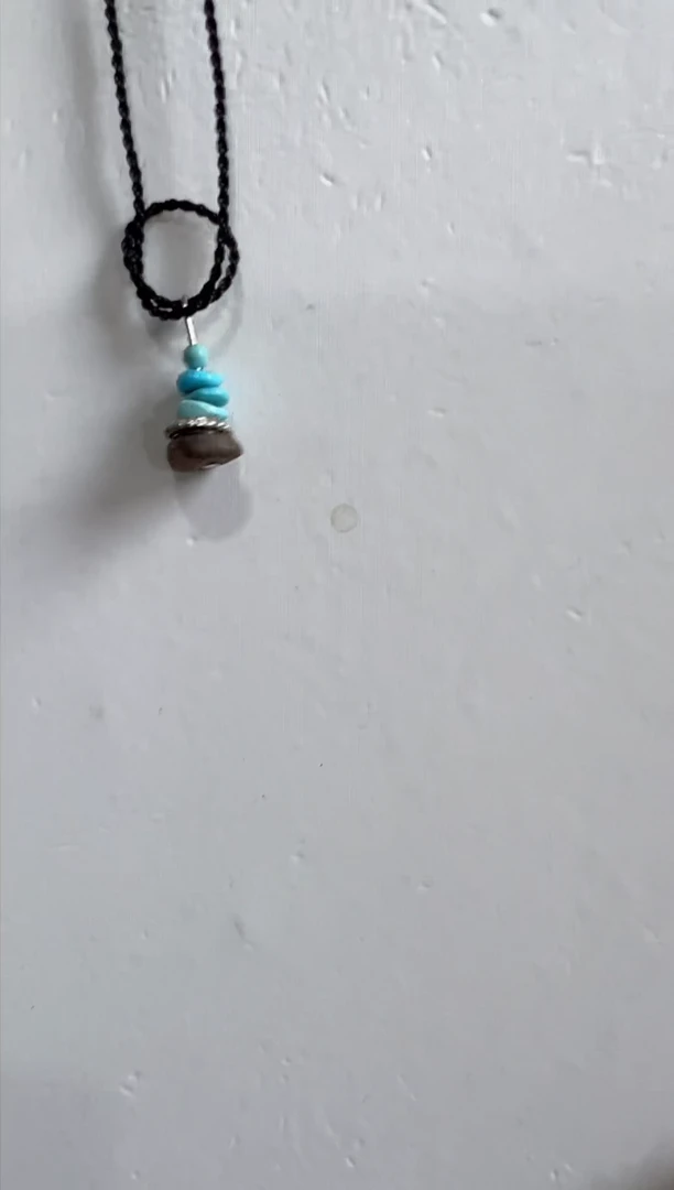 玛瑙/玉髓项链未镶嵌许愿塔