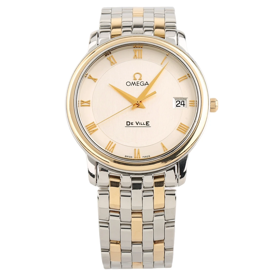 95新 Omega/欧米茄 希希说表/欧米茄碟飞4310.32.00石英男表