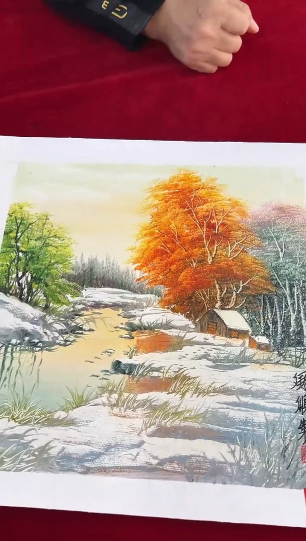 国画杨风顺老师1pc油画作品