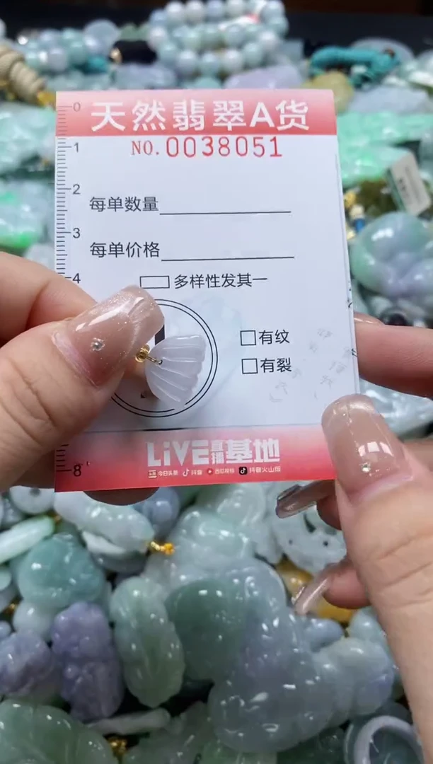 翡翠未镶嵌颈饰闪购0038051