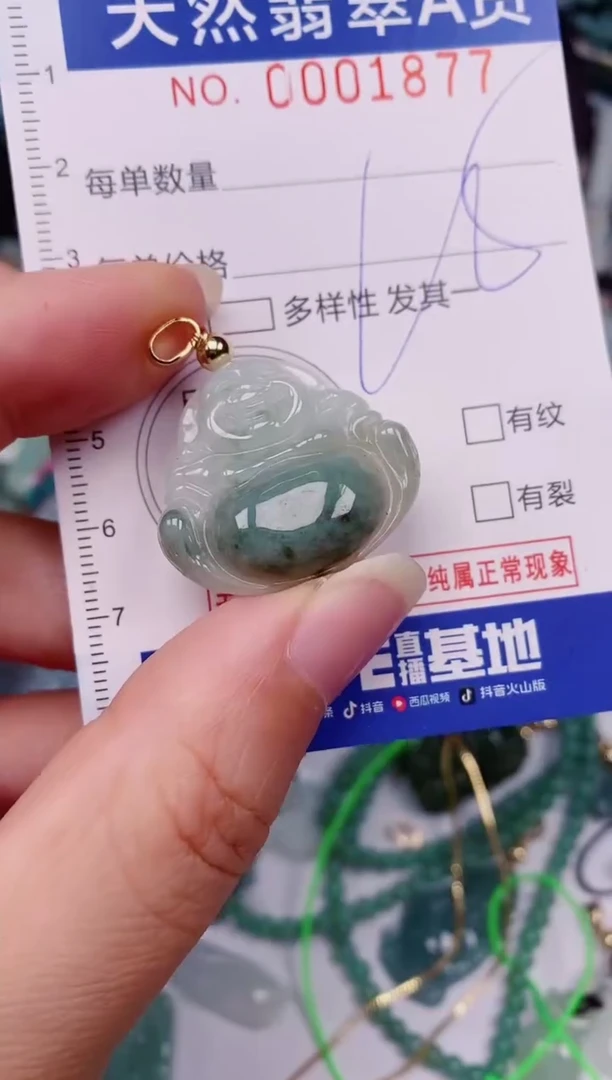 颈饰未镶嵌翡翠00001877