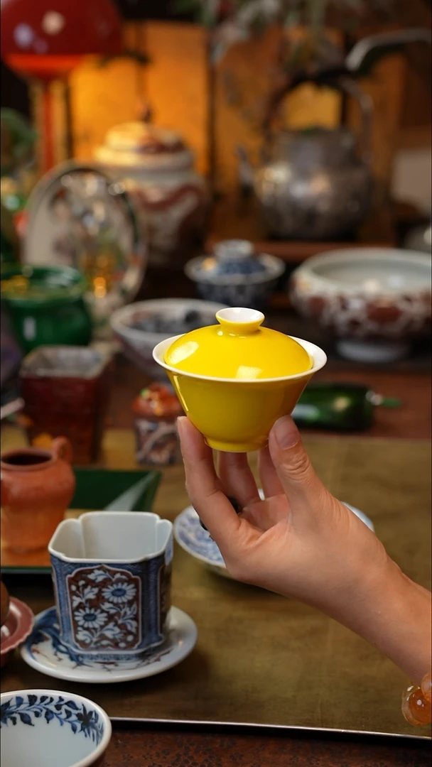 【闪购商品】盖碗  景德镇手工款