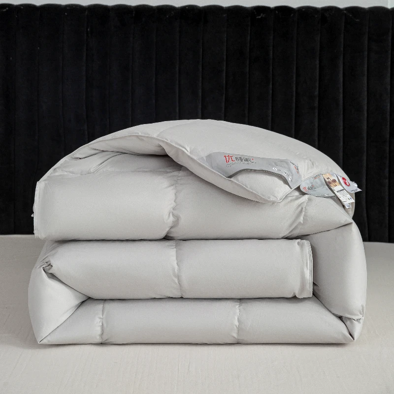 95%鹅绒正品包检测加厚冬被