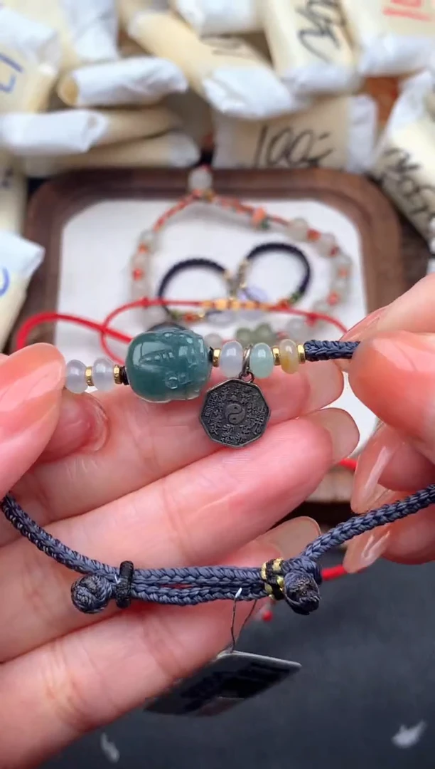 银S925镶嵌挂件翡翠1