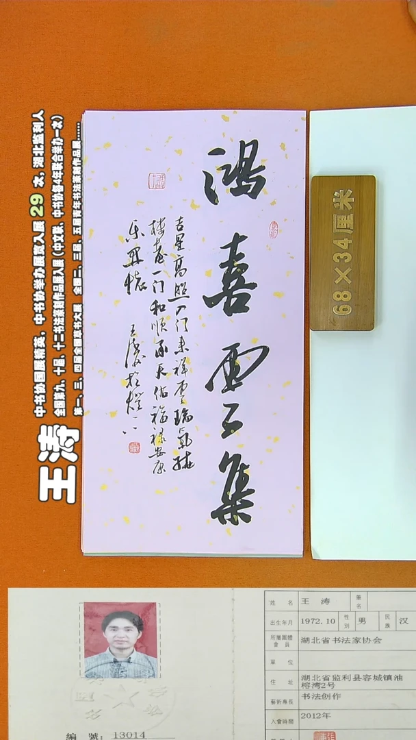 书法272R王涛书法作品