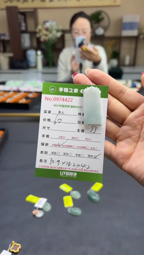 【闪购商品】翡翠颈饰未镶嵌多人