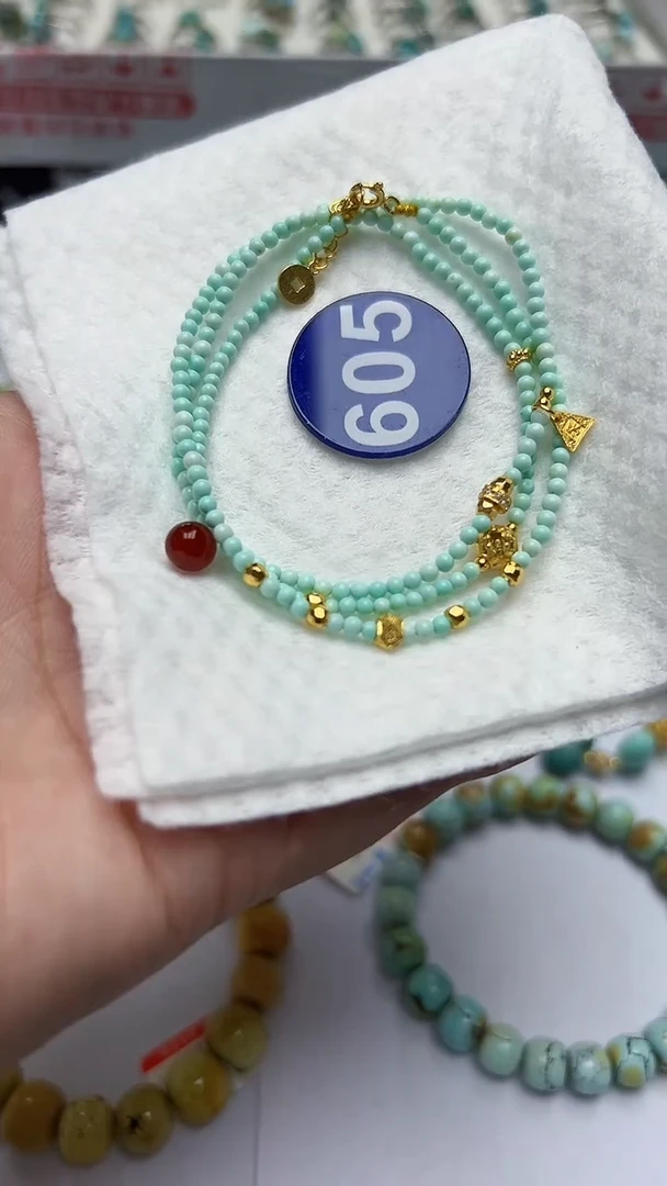 玛瑙/玉髓手串未镶嵌605