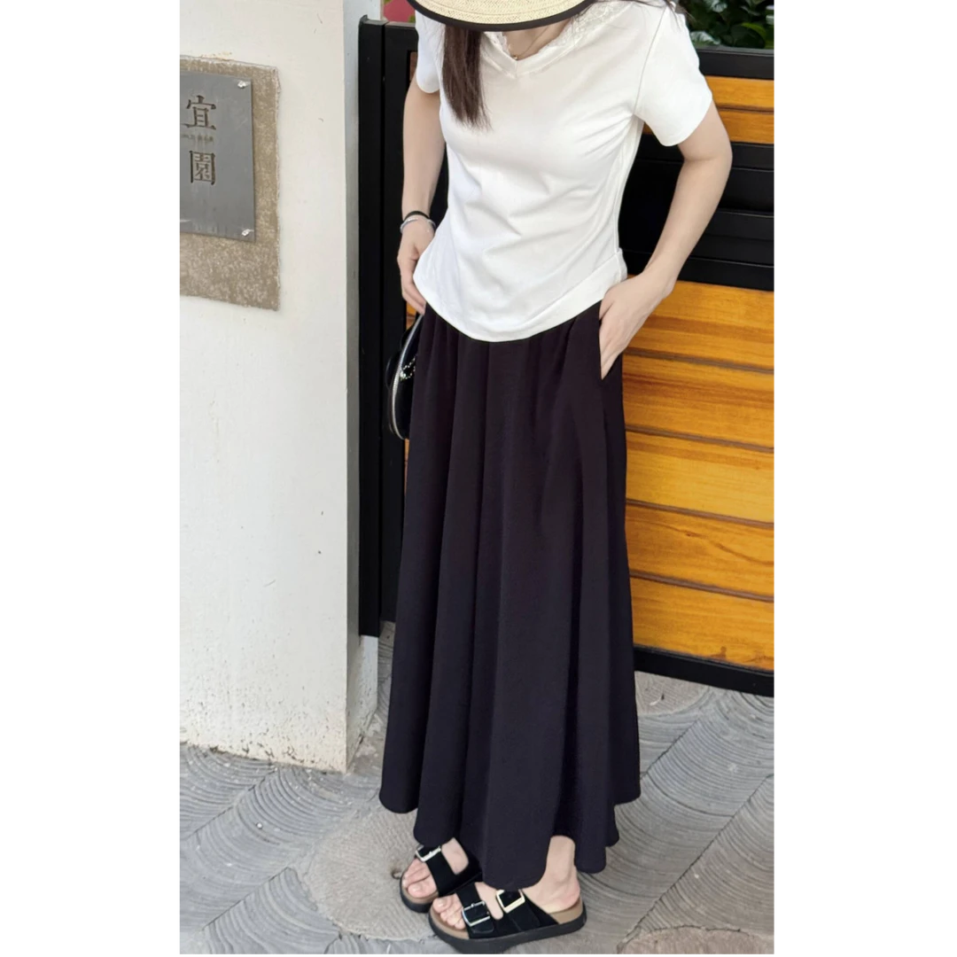 Y.M | 山宅裤裙 精致松弛感韩系显瘦百搭款裤子1398