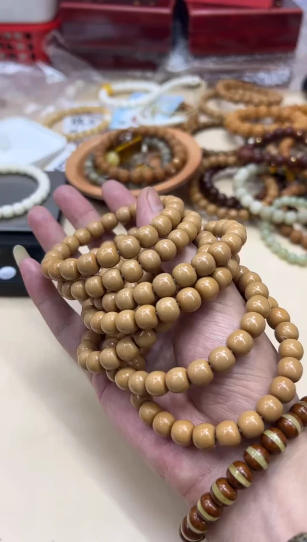 猴头核桃手串040202 猴头老型瑕疵单圈