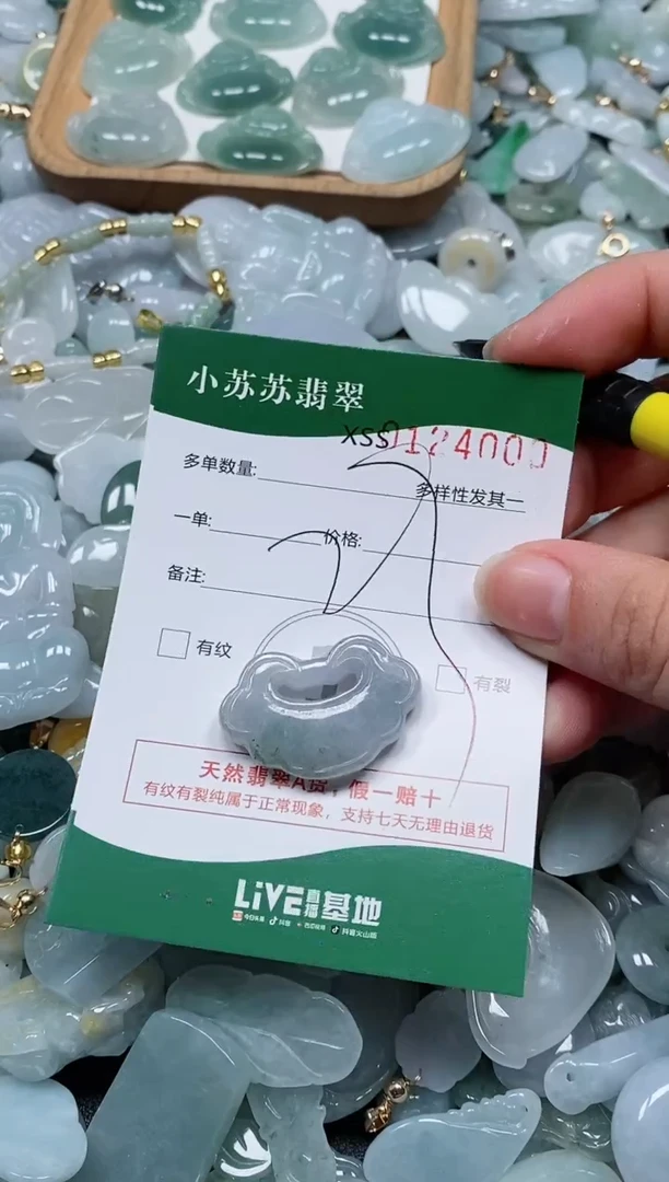 【闪购商品】翡翠颈饰未镶嵌闪购商品0124000