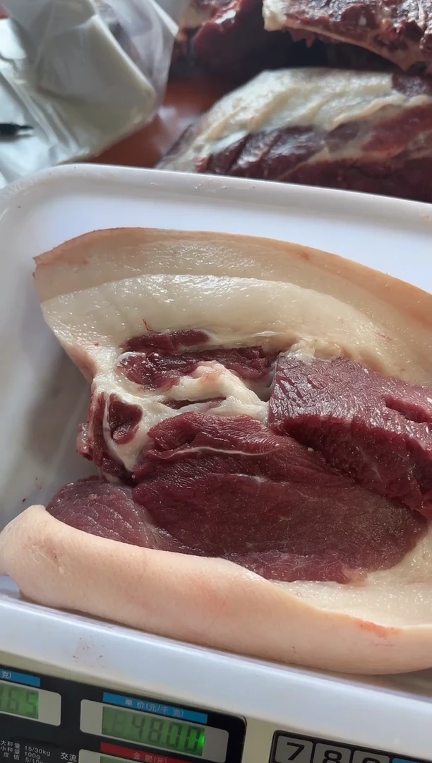中国大陆180食用农产品大*猪前漕肉2.36大霞