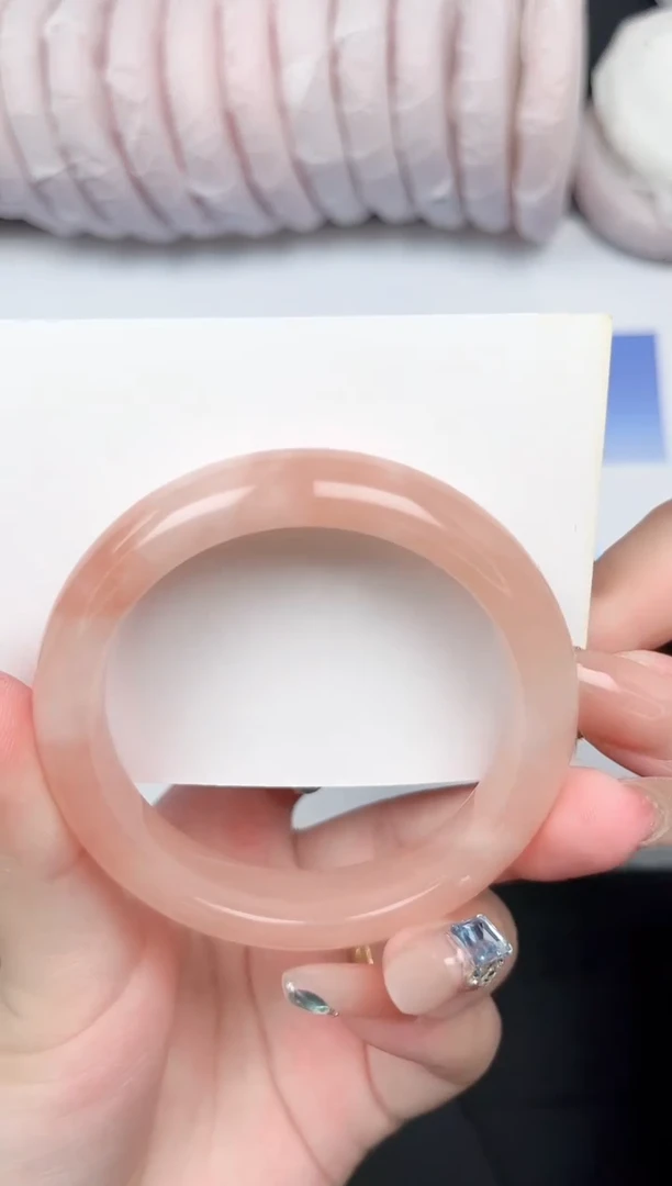 未镶嵌手镯石英质玉23-54