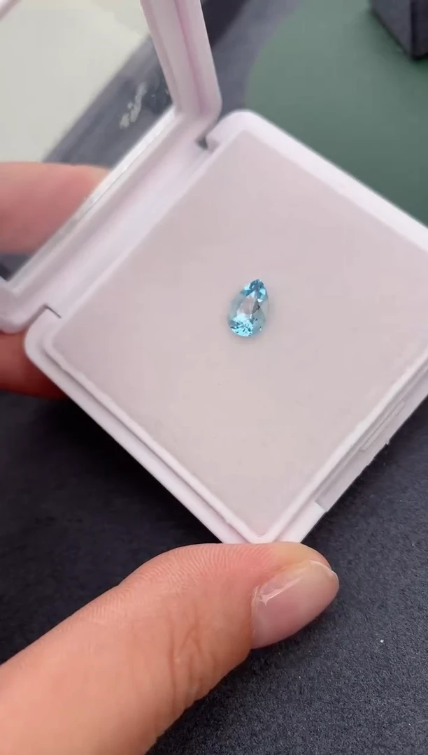 【闪购商品】海蓝宝石裸石未镶嵌1ct海蓝宝