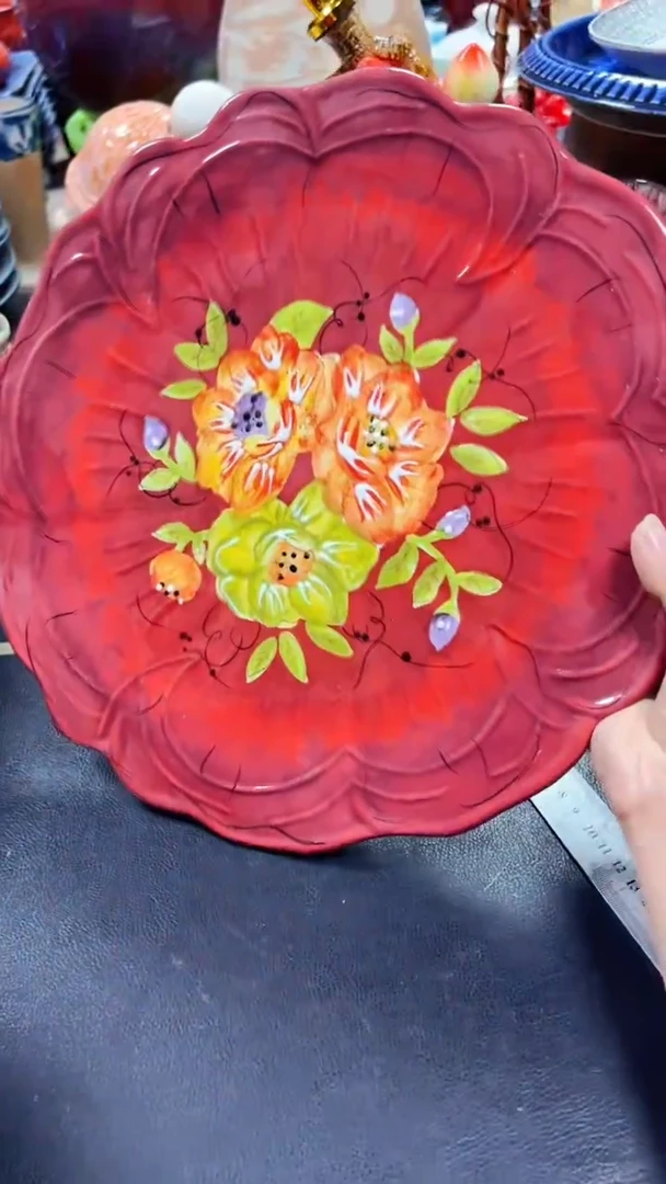 瓷片盘子本店全场满20包邮