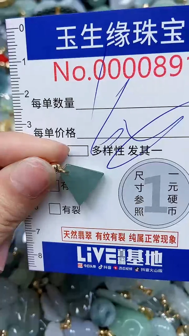 【闪购商品】翡翠颈饰未镶嵌闪购0000891