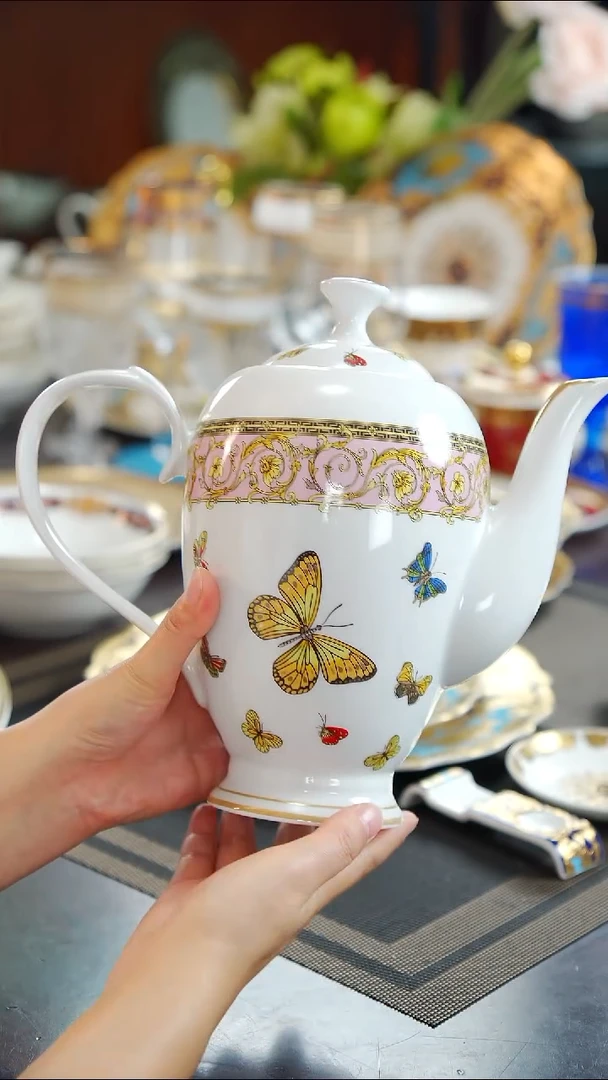 瓷片1200CC茶壶 1个 福利款