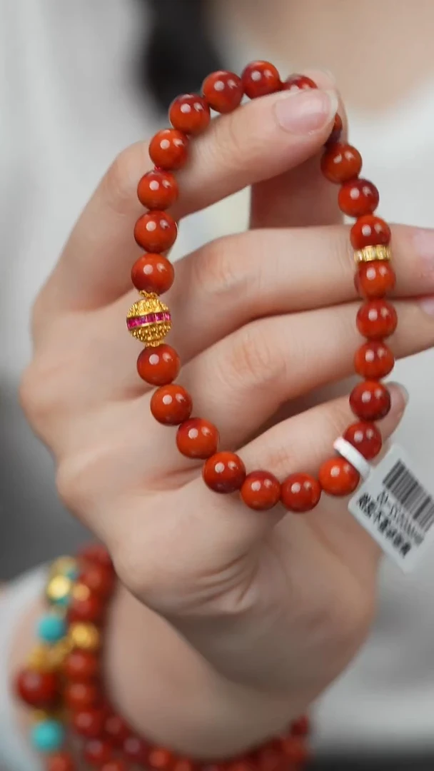 未镶嵌S45（多样性发一件）南红玛瑙单圈